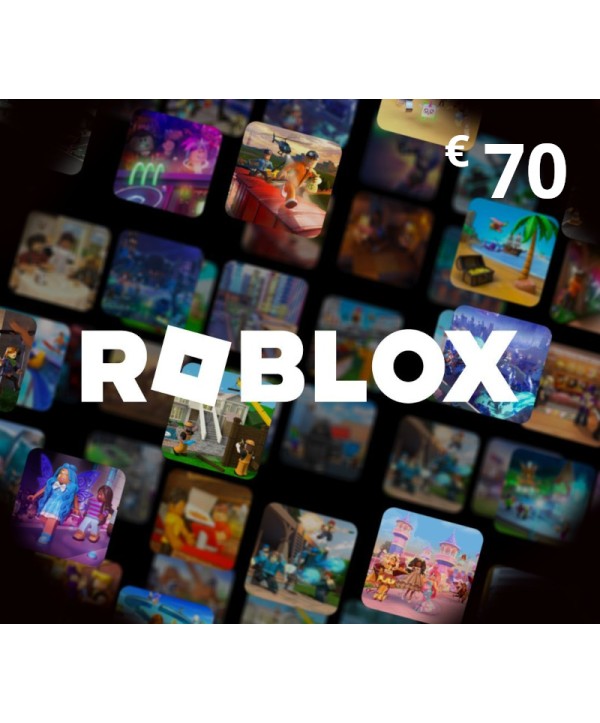 Roblox Game eCard EUR 70 ES Key 